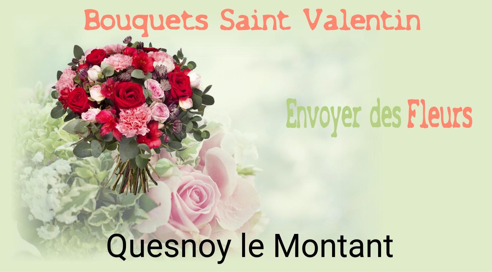 Roses de Saint-Valentin livrées à Quesnoy-le-Montant